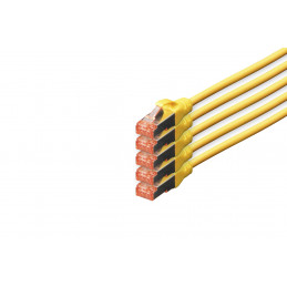 Digitus DK-1644-100-Y-5 verkkokaapeli Keltainen 10 m Cat6 S FTP (S-STP)