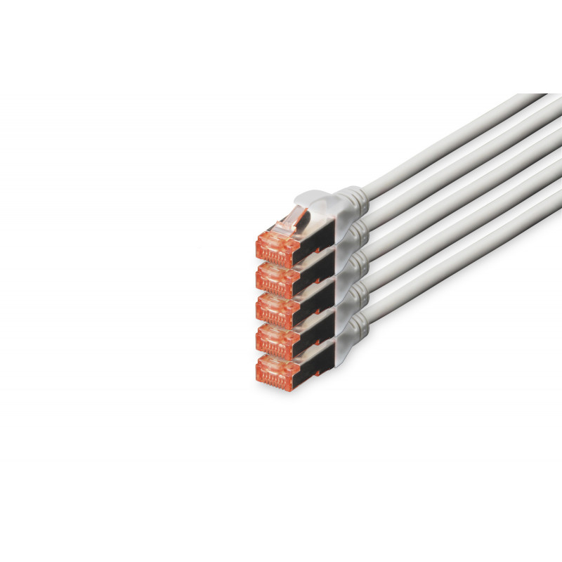 Digitus DK-1644-200-5 verkkokaapeli Harmaa 20 m Cat6 S FTP (S-STP)