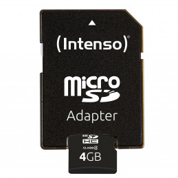 Intenso 3403450 muistikortti 4 GB MicroSDHC Luokka 4