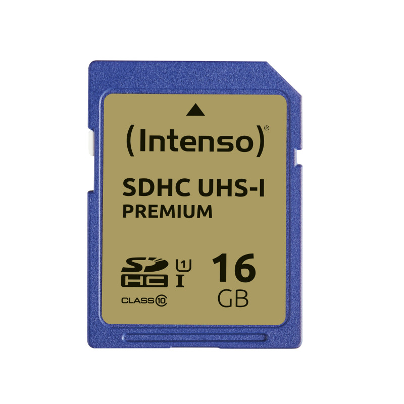 Intenso 3421470 muistikortti 16 GB SDHC UHS-I Luokka 10