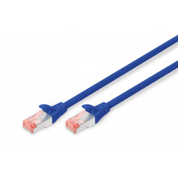 Digitus DK-1644-010 B verkkokaapeli Sininen 1 m Cat6 S FTP (S-STP)