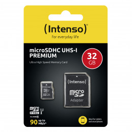 Intenso 32GB microSDHC UHS-I Luokka 10