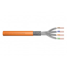 Digitus DK-1743-VH-250 verkkokaapeli Oranssi 250 m Cat7 S FTP (S-STP)