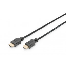 Digitus HDMI 1.4 5m HDMI-kaapeli HDMI-tyyppi A (vakio) Musta