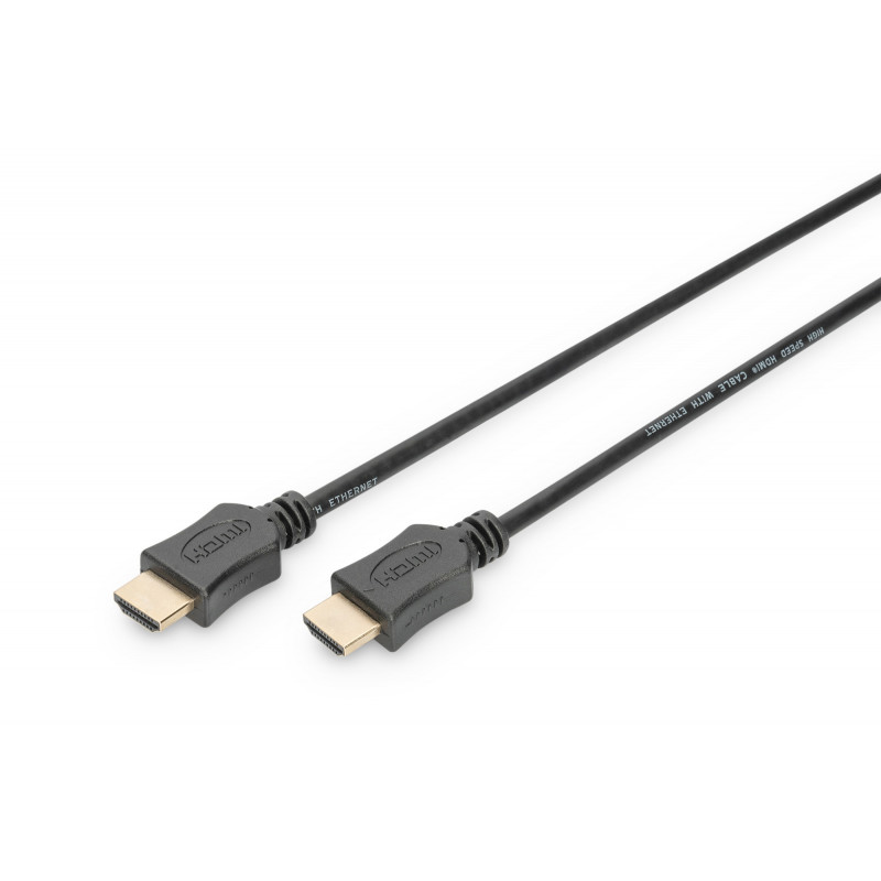 Digitus HDMI 1.4 5m HDMI-kaapeli HDMI-tyyppi A (vakio) Musta