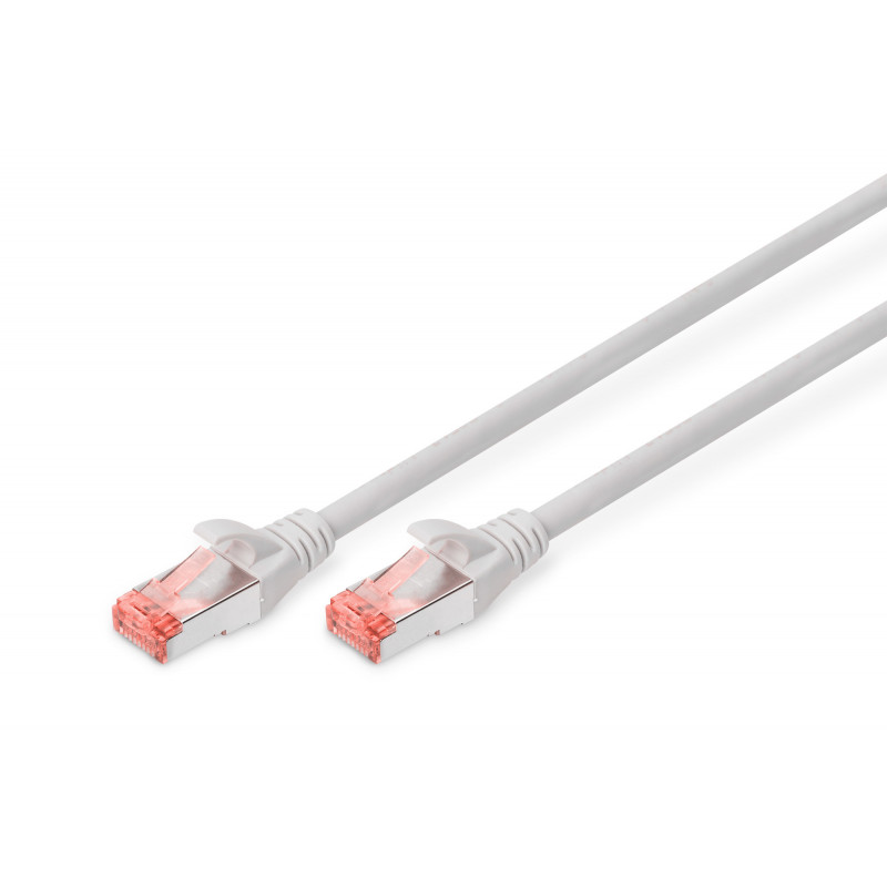 Digitus 1m Cat6 S-FTP verkkokaapeli Harmaa S FTP (S-STP)