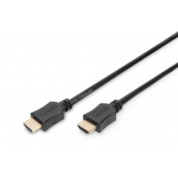 Digitus AK-330107-100-S HDMI-kaapeli 10 m HDMI-tyyppi A (vakio) Musta