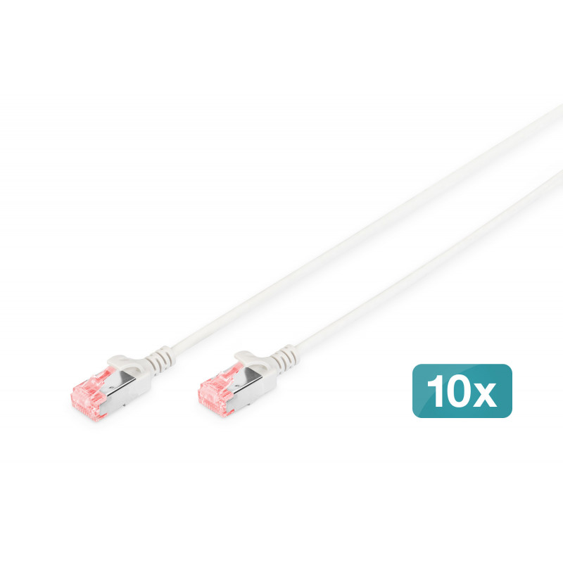 Digitus DK-1617-050S-10 verkkokaapeli Harmaa 5 m Cat6 U UTP (UTP)