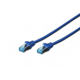 Digitus Premium CAT 5e SF-UTP verkkokaapeli Sininen 5 m Cat5e SF UTP (S-FTP)