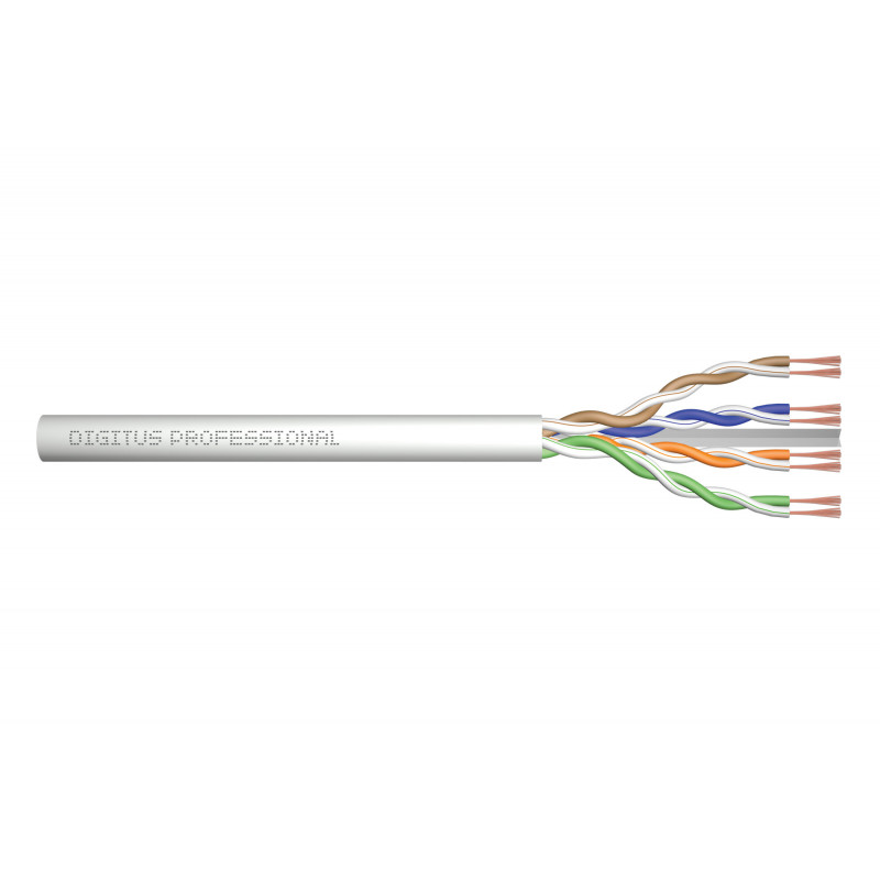 Digitus DK-1613-A-P-1 verkkokaapeli Harmaa 100 m Cat6a U UTP (UTP)