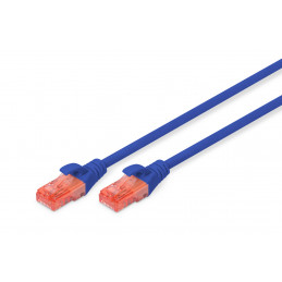 Digitus DK-1617-005 B verkkokaapeli Sininen 0,5 m Cat6 U UTP (UTP)
