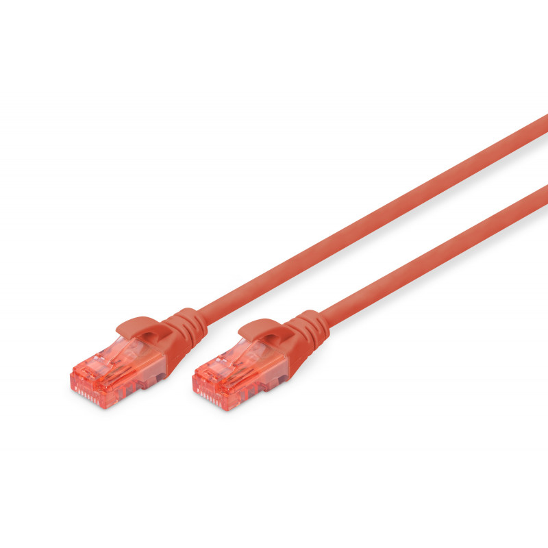 Digitus DK-1617-050 R verkkokaapeli Punainen 5 m Cat6 U UTP (UTP)