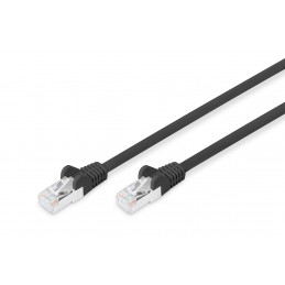 Digitus DB-160144-050-S verkkokaapeli Musta 5 m Cat6 SF UTP (S-FTP)
