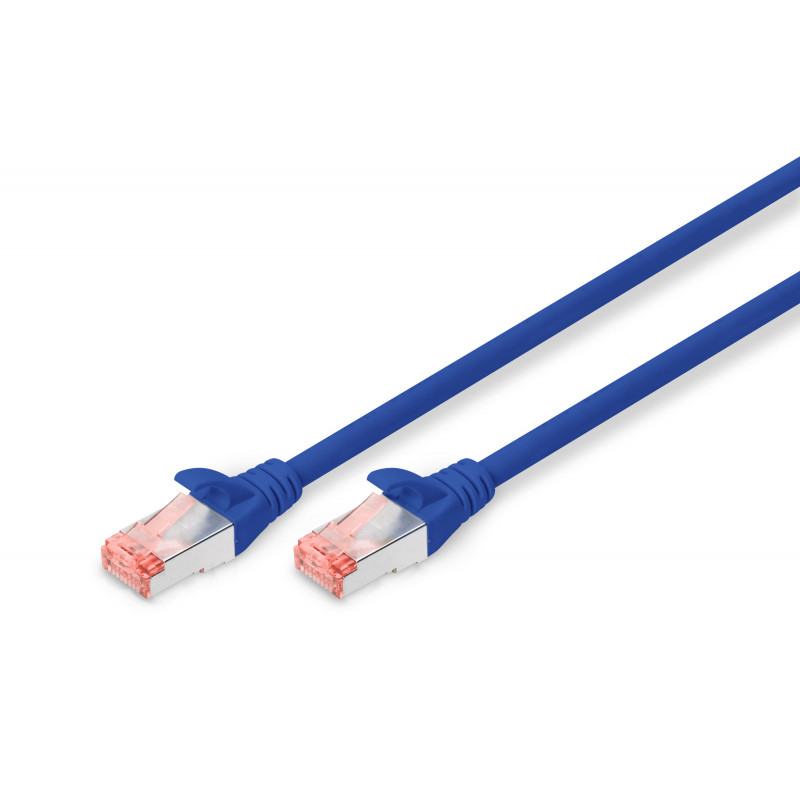 Digitus 3m Cat6 verkkokaapeli Sininen S FTP (S-STP)