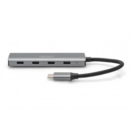 Digitus DA-70246 keskitin USB 3.2 Gen 1 (3.1 Gen 1) Type-C 5000 Mbit s Harmaa