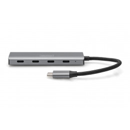Digitus DA-70246 keskitin USB 3.2 Gen 1 (3.1 Gen 1) Type-C 5000 Mbit s Harmaa