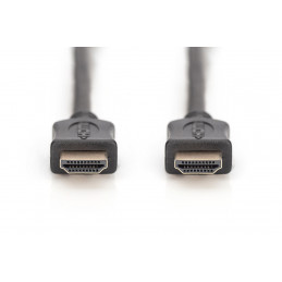 Digitus 3m HDMI AM AM HDMI-kaapeli HDMI-tyyppi A (vakio) Musta