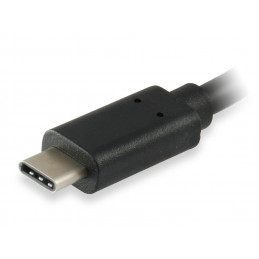 Equip 133455 USB-kaapeli 0,15 m USB 3.2 Gen 1 (3.1 Gen 1) USB C USB A Musta