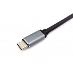 Equip 133482 keskitin USB 3.2 Gen 1 (3.1 Gen 1) Type-C 5000 Mbit s Hopea