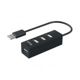 Equip 128955 keskitin USB 2.0 480 Mbit s Musta