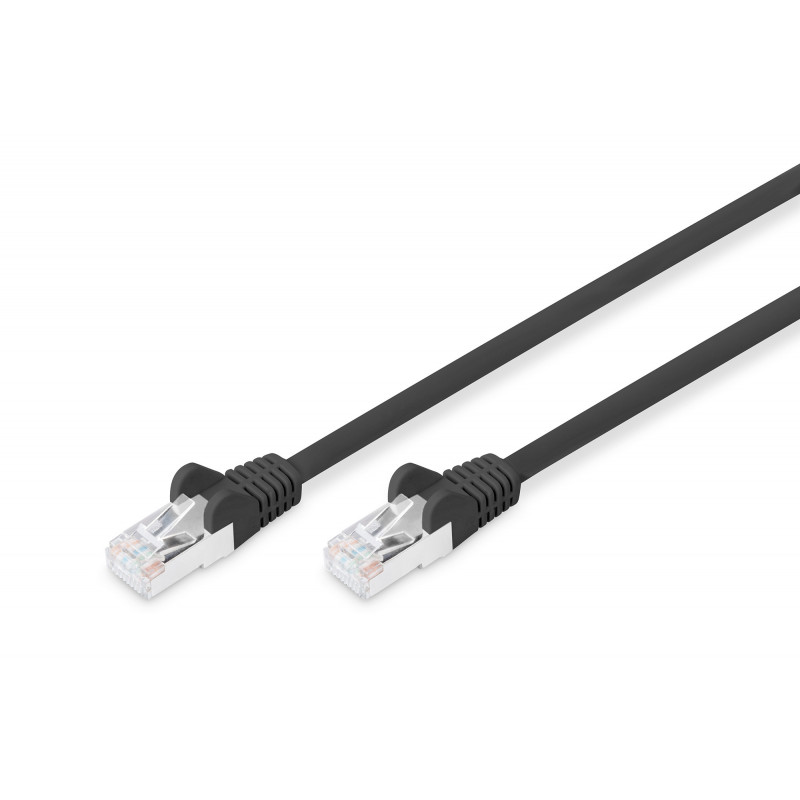 Digitus 1m Cat6 S-FTP verkkokaapeli Musta S FTP (S-STP)
