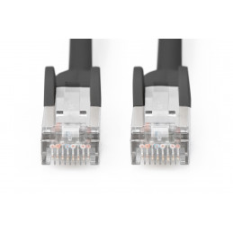 Digitus 1m Cat6 S-FTP verkkokaapeli Musta S FTP (S-STP)