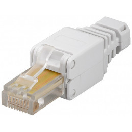 Goobay CAT 5 6 RJ45 liitinjohto Beige