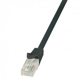 LogiLink 7.5m Cat.5e U UTP RJ45 verkkokaapeli Musta 7,5 m Cat5e U FTP (STP)