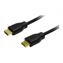 LogiLink CH0076 HDMI-kaapeli 0,2 m HDMI-tyyppi A (vakio) Musta