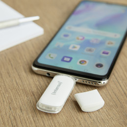 Intenso Flash Line USB-muisti 128 GB USB Type-C 3.2 Gen 1 (3.1 Gen 1) Valkoinen