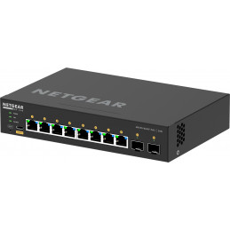 NETGEAR GSM4210PX-100EUS verkkokytkin Hallittu L2 L3 Gigabit Ethernet (10 100 1000) Power over Ethernet -tuki Musta