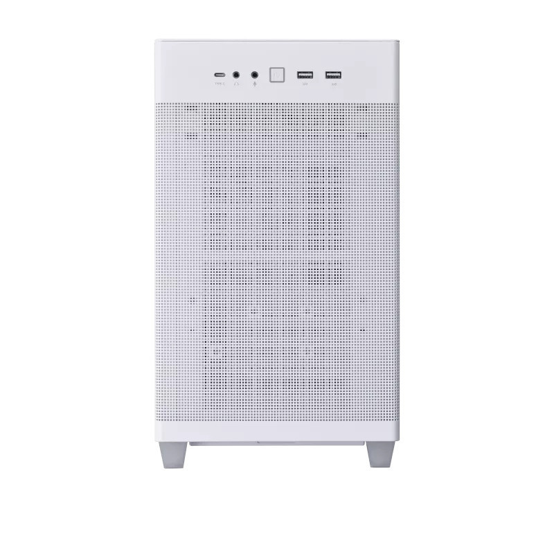 ASUS AP201 PRIME CASE TG WHITE Mini Tower Valkoinen