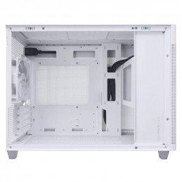 ASUS AP201 PRIME CASE TG WHITE Mini Tower Valkoinen