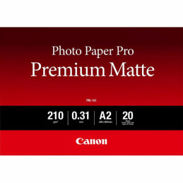 Canon 8657B017 valokuvapaperi A2 Valkoinen Matta