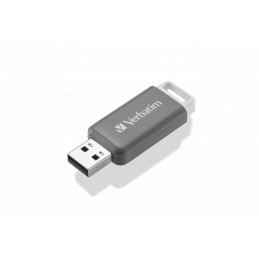 Verbatim V DataBar USB-muisti 128 GB USB A-tyyppi 2.0 Harmaa