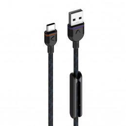 Unisynk 10161 USB-kaapeli 1,2 m USB 2.0 USB A USB C Musta