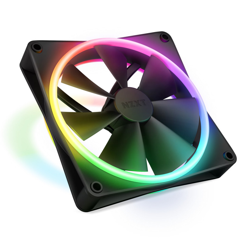 NZXT F140 RGB DUO Tuuletin 14 cm Musta 1 kpl