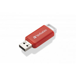 Verbatim DataBar USB-muisti 16 GB USB A-tyyppi 2.0 Punainen