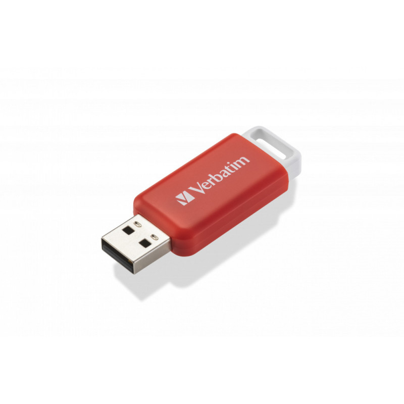 Verbatim DataBar USB-muisti 16 GB USB A-tyyppi 2.0 Punainen