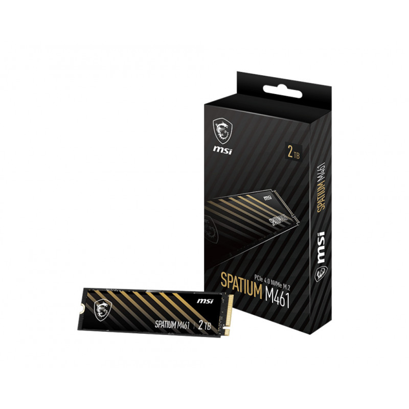 MSI S78-440Q550-P83 SSD-massamuisti M.2 2000 GB PCI Express 4.0 3D NAND NVMe