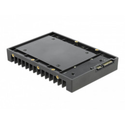 DeLOCK Installation Frame for 2.5″ SATA drive 8,89 cm (3.5") Tallennusaseman alusta Musta