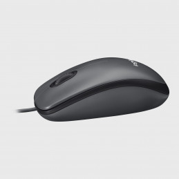 Logitech M100 hiiri Molempikätinen USB A-tyyppi Optinen 1000 DPI