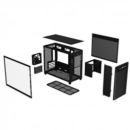 ASUS AP201 PRIME CASE TG Mini Tower Musta