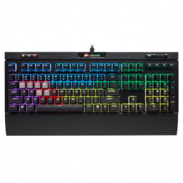 Corsair STRAFE RGB MK.2 näppäimistö USB QWERTY englanti Musta