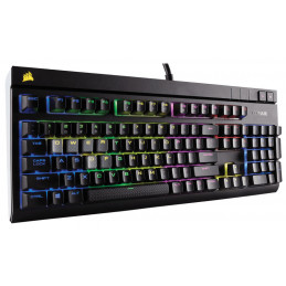 Corsair STRAFE RGB näppäimistö USB QWERTY englanti Musta