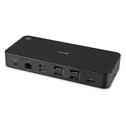 Lindy DST-Pro Universal Telakointi USB 3.2 Gen 2 (3.1 Gen 2) Type-C Musta