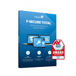 F-SECURE Total Security and Privacy Monikielinen 2 vuosi vuosia