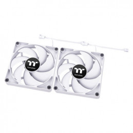 Thermaltake CT140 PC Tietokonekotelo Tuuletin 14 cm Valkoinen 2 kpl