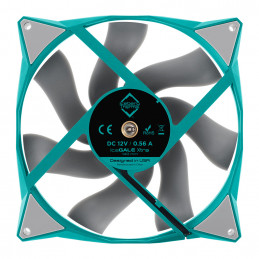 Iceberg Thermal IceGALE Xtra Tietokonekotelo Tuuletin 14 cm Sinivihreä 1 kpl