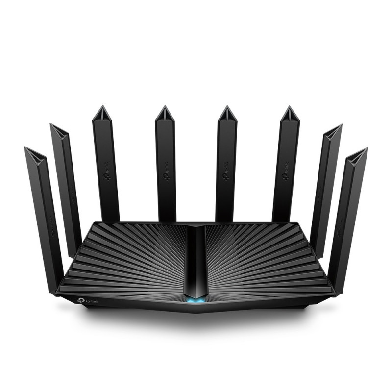 TP-Link Archer AX95 langaton reititin Gigabitti Ethernet Kolmikaista (2,4 GHz 5 GHz 5 GHz) Musta